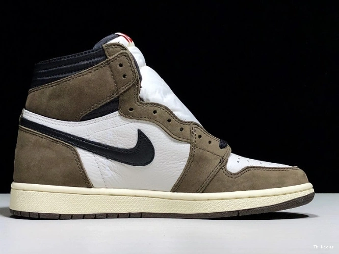 Rep TBK Air Scott OG 'Mocha' - 1 High Travis Retro x CD4487 Jordan 100 0708